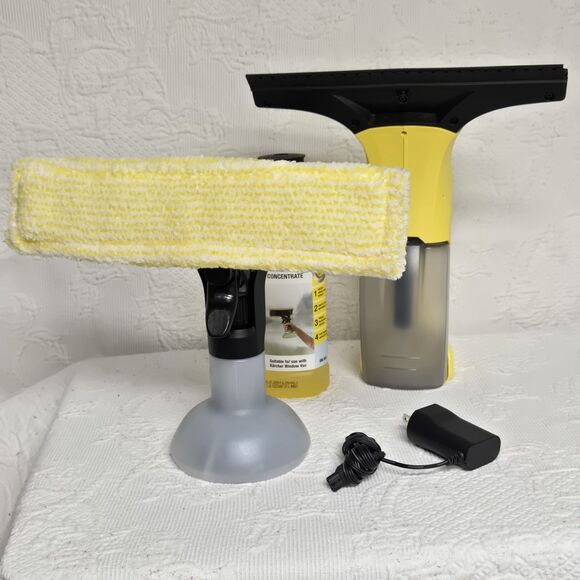 Kercher Electric Window Cleaning Kit 6 Piece Home Improvement House Cleaning - Picture 1 of 9